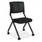 Officesource Julep Collection Armless Nesting Chair with Casters, Black Frame OSSN6958FBK - alternate 1